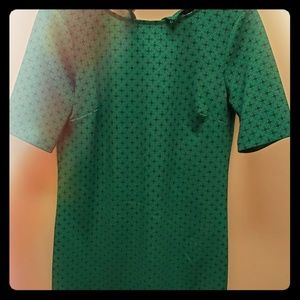 Banana Republic Green print dress